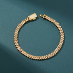 Load image into Gallery viewer, ESSENTIAL CUBAN BRACELET - 5mm (18K Gold Plated)