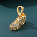 Load image into Gallery viewer, Icy Step Pendant - (18K Gold)【無料ネックレス付属】