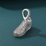 Load image into Gallery viewer, Icy Step Pendant - (White Gold)【無料ネックレス付属】