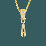 Load image into Gallery viewer, Custom Letter Pendant - Tapered Initial【無料ネックレス付属】