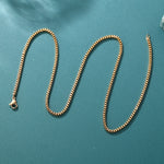 ギャラリービューアに画像を読み込み、Box Link Chain - 1.5mm〜3mm (Rose Gold)