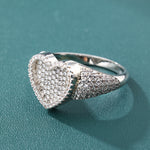 ギャラリービューアに画像を読み込み、Radiant Heart Ring (White Gold)