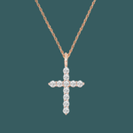 ギャラリービューアに画像を読み込み、Pure Faith Pendant - (Rose Gold)【無料ネックレス付属】