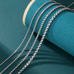 Load image into Gallery viewer, Belcher Link Chain - 2mm〜6mm (White Gold)