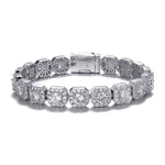 Load image into Gallery viewer, Royal Ice Bracelet - 11mm (White Gold)