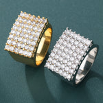 ギャラリービューアに画像を読み込み、Grand Pavé Ring - 15mm (18K Gold)