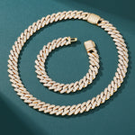 ギャラリービューアに画像を読み込み、Celestial Cuban Bracelet - 12mm (18K Gold)