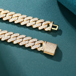 ギャラリービューアに画像を読み込み、Celestial Cuban Chain - 12mm (18K Gold)