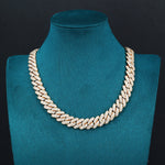 ギャラリービューアに画像を読み込み、Celestial Cuban Chain - 12mm (18K Gold)