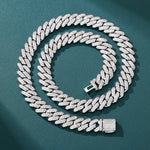 ギャラリービューアに画像を読み込み、Celestial Cuban Chain - 12mm (White Gold)