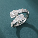 ギャラリービューアに画像を読み込み、Luxe Spiral Ring - 15mm (White Gold)