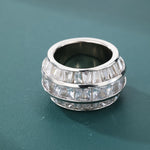 ギャラリービューアに画像を読み込み、Royal Prism Band - 12mm (White Gold)