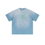 Load image into Gallery viewer, Live Until You Die TEE / LIGHT BLUE X MINT BLUE