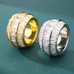 Load image into Gallery viewer, Royal Prism Band - 12mm (18K Gold)