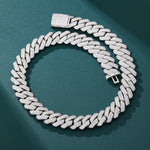 ギャラリービューアに画像を読み込み、Majesty Cuban Bracelet - 19mm (White Gold)