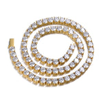 ギャラリービューアに画像を読み込み、【タイムセール!!】Tennis Chain - 5mm (18K Gold)