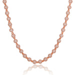 Load image into Gallery viewer, Iced Ball Chain - 6mm (Rose Gold)