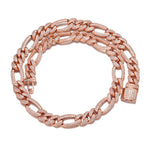 Load image into Gallery viewer, Figaro Chain - 10mm (Rose Gold)