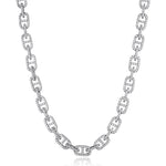 Load image into Gallery viewer, Gucci Cuban Link Chain - 11mm (White Gold)