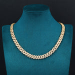 ギャラリービューアに画像を読み込み、Noble Ice Cuban Chain -10mm (18K Gold)