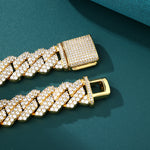 Load image into Gallery viewer, Prong Cuban Chain - 19mm (18K Gold)