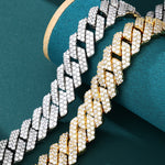 Load image into Gallery viewer, Prong Cuban Chain - 19mm (18K Gold)