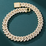 Load image into Gallery viewer, Prong Cuban Chain - 19mm (18K Gold)