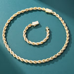 ギャラリービューアに画像を読み込み、ラッパーネックレスとして人気のRope Chain Bracelet。HipHopネックレスやヒップホップブレスレットとしても愛されるデザインが特徴のジュエリー。