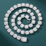 Load image into Gallery viewer, Royal Ice Chain - 11mm (White Gold)