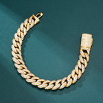Load image into Gallery viewer, Sleek Cuban Bracelet - 10mm (18K Gold)