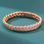 ギャラリービューアに画像を読み込み、Sleek Cuban Bracelet - 10mm (Rose Gold)