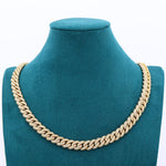 ギャラリービューアに画像を読み込み、Sleek Cuban Chain - 10mm (18K Gold)