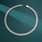 ギャラリービューアに画像を読み込み、Sleek Cuban Chain - 10mm (White Gold)