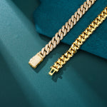 ギャラリービューアに画像を読み込み、Sleek Cuban Chain - 10mm (18K Gold)
