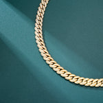 ギャラリービューアに画像を読み込み、Sleek Cuban Chain - 10mm (18K Gold)