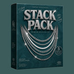 ギャラリービューアに画像を読み込み、STACK PACK ネックレス5本セット シルバー