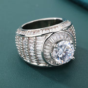 Regal Radiance Ring - 18mm (White Gold)