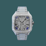Load image into Gallery viewer, 【Moissanite】Ice Out Skeleton Watch