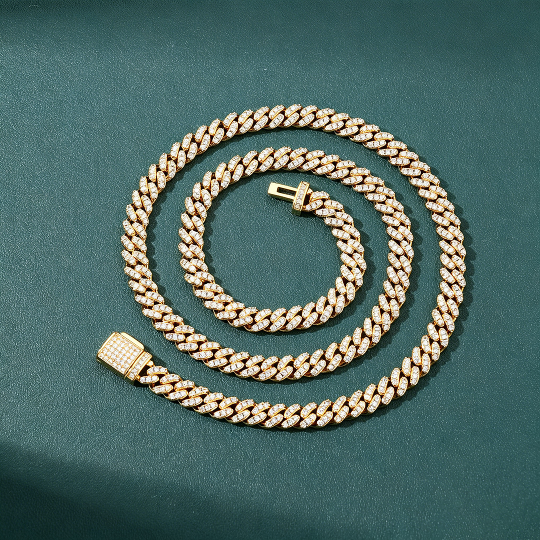 SERPENT CUBAN CHAIN - 6mm (18K Gold Plated)