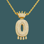 Load image into Gallery viewer, Custom Number Pendant - Royal Initial【無料ネックレス付属】
