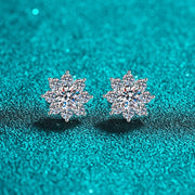 Moissanite & 925silver - Snow Radiance 1ct ［White Gold］