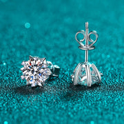 Moissanite & 925silver - Royal Bloom 1ct