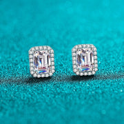 Moissanite & 925silver - Regal Frame 1ct