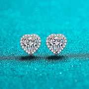 Moissanite & 925silver - Crown Love 1ct