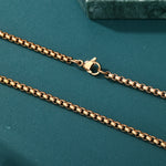 ギャラリービューアに画像を読み込み、Belcher Link Chain - 2mm〜6mm (Rose Gold)
