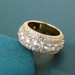 Laden Sie das Bild in den Galerie-Viewer, Eternity Luxe Ring (18 Karat Gold)
