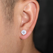 Moissanite & 925silver - Aurora Gem ［White Gold］