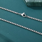 ギャラリービューアに画像を読み込み、Belcher Link Chain - 2mm〜6mm (White Gold)
