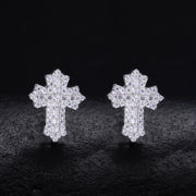 Moissanite & 925silver - Royal Crossfire［White Gold］