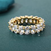 Oval Cut Ring - 6mm (18K Gold)